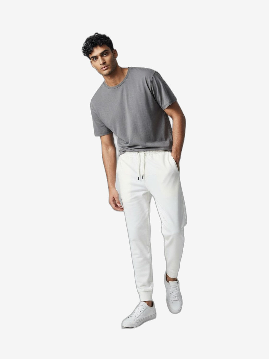 ICEBERG Pantaloni Uomo Bianco Cotone