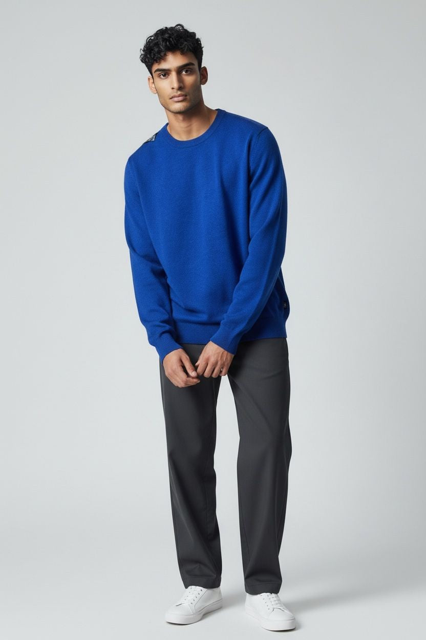 ICEBERG Col Rond Homme Encrebleu Col Rond