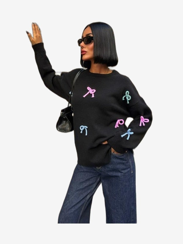 LONCA Damen Pullover Multicolor