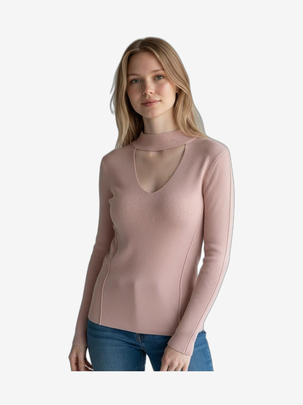 MARIUCCIA MILANO Girocollo Con Pistagna Donna Blu Cotone Girocollo