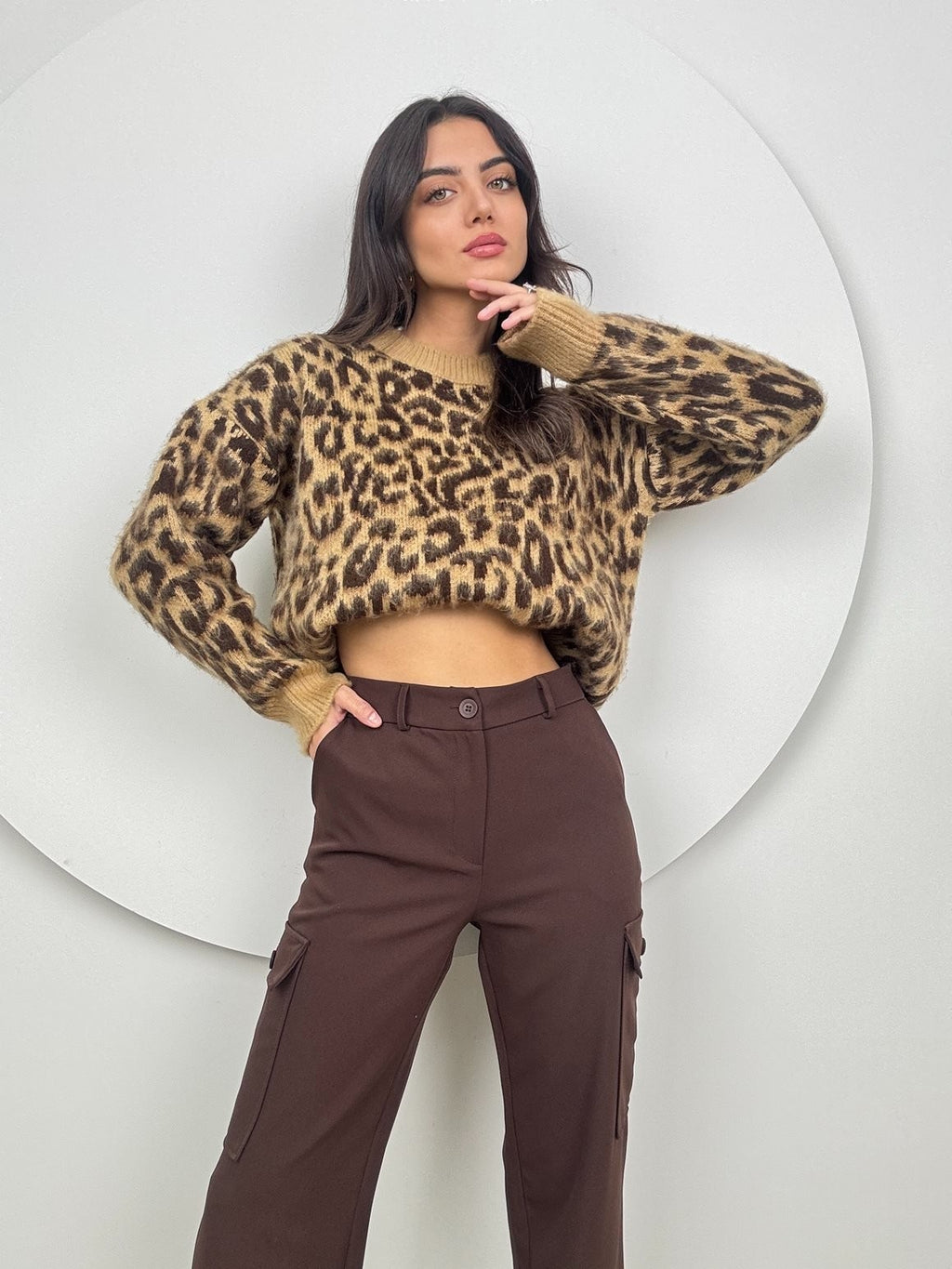 LONCA Damen Pullover Multicolor