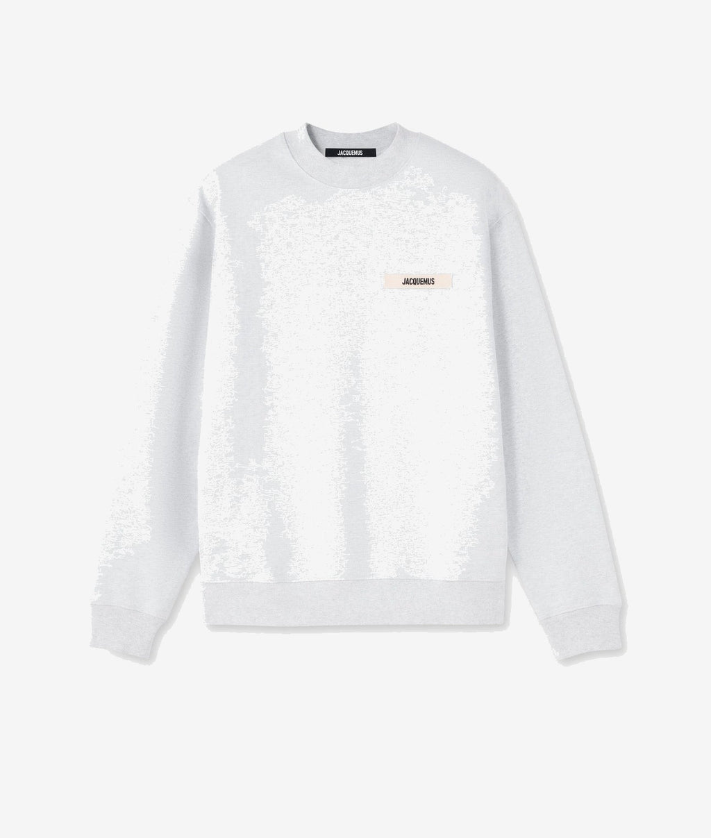JACQUEMUS Sweatshirt Herren Elfenbein Baumwolle