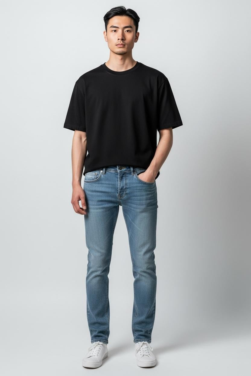 U.S. POLO Jeans Homme Bleu
