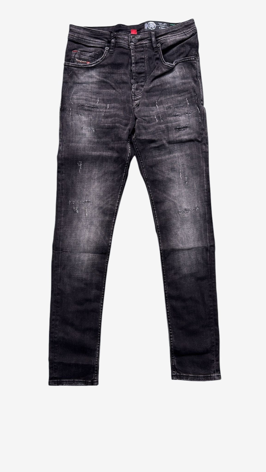 DIESEL Jeans Hombre Negro Algodón