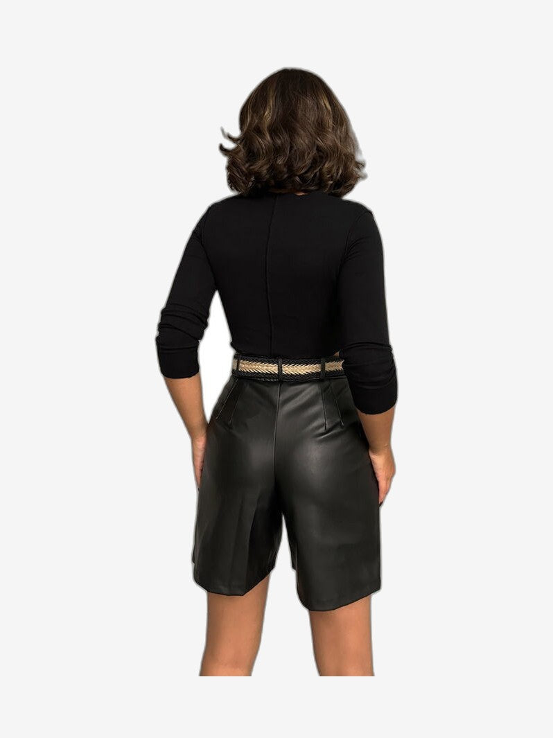 LONCA Short Femme Noir