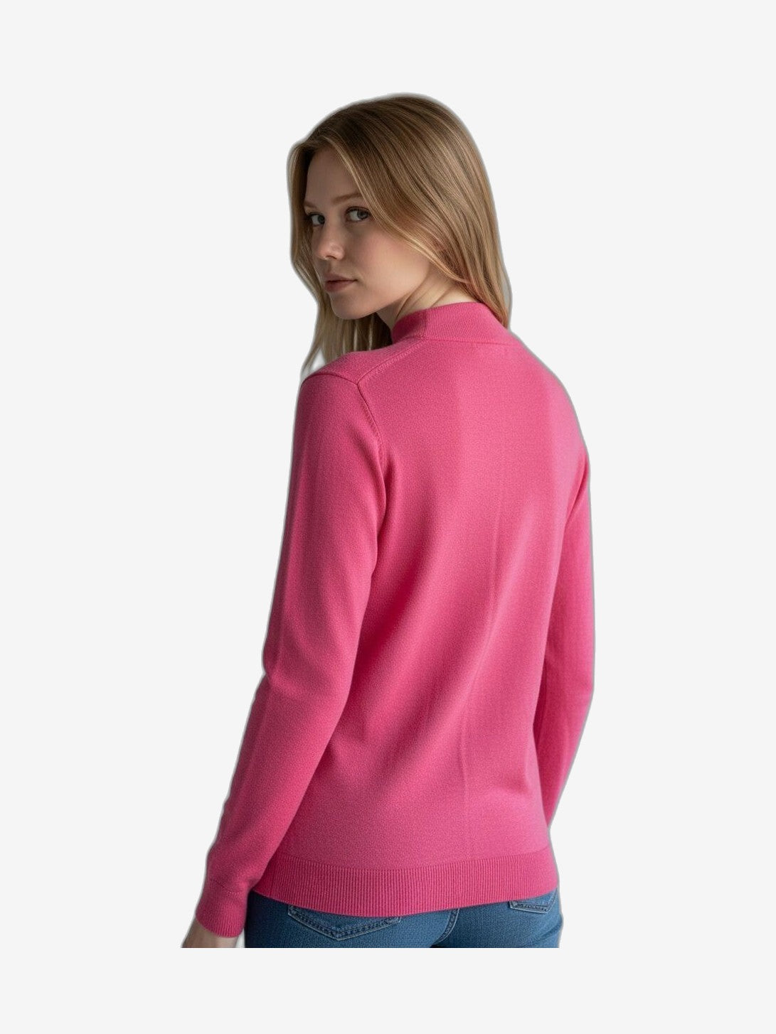 MARIUCCIA MILANO Girocollo Con Pistagna Donna Blu Cotone Girocollo