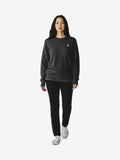 U.S. POLO Jersey Cuello Redondo Mujer Negro Cashmere