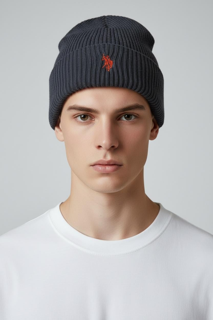 U.S. POLO Men's Hat Navy Cotton
