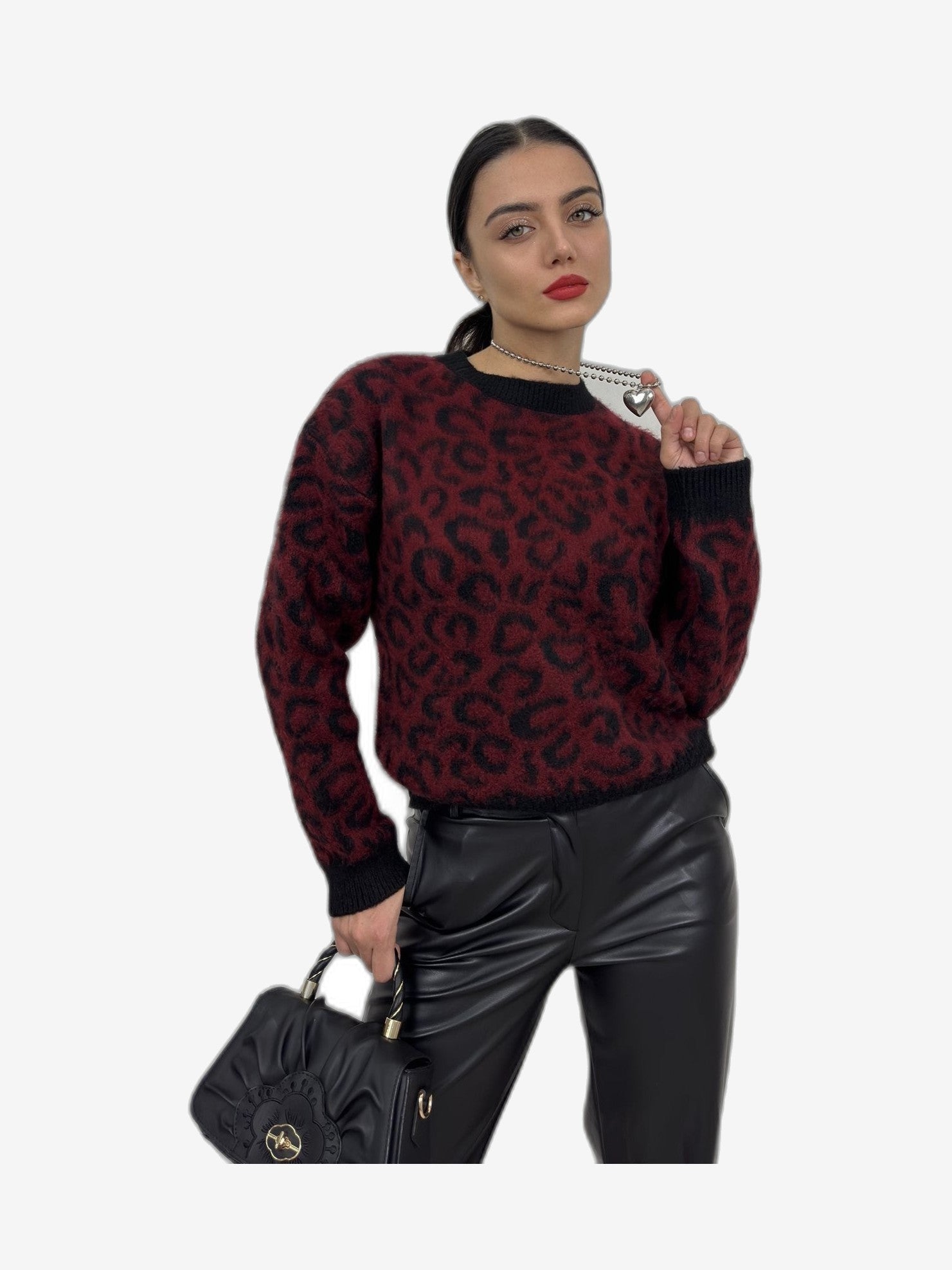 LONCA Maglione Donna Multicolor