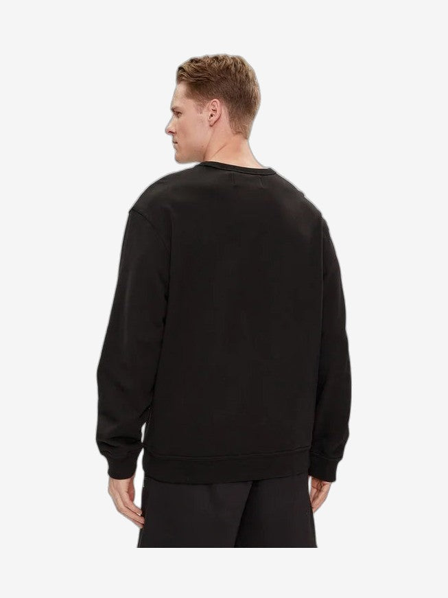 CALVIN KLEIN Felpa Uomo Bianco Cotone