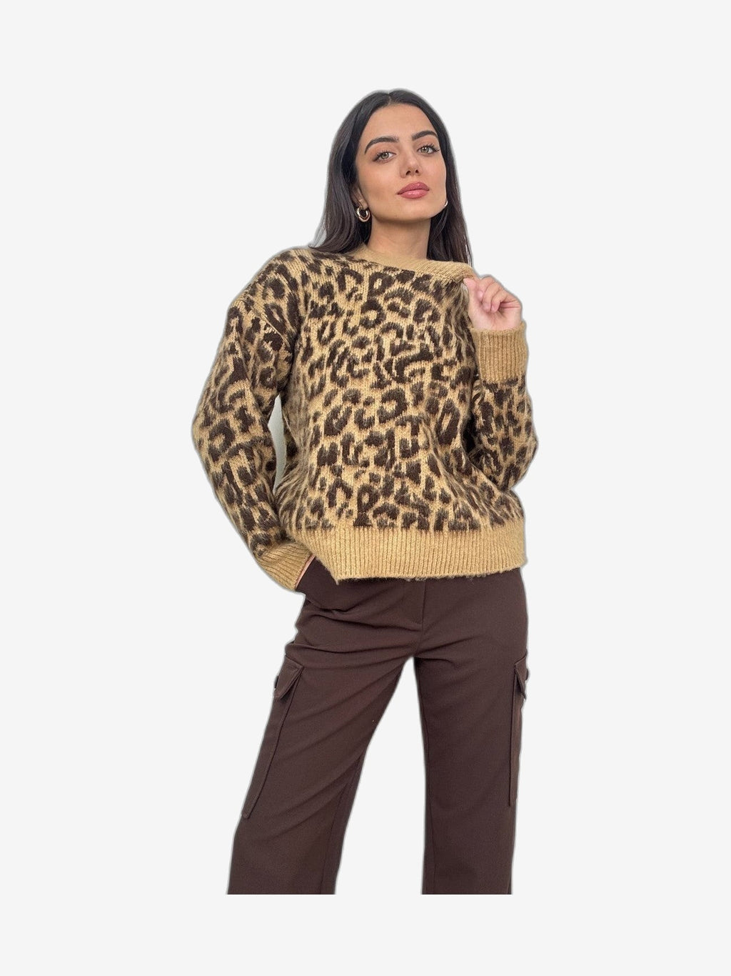 LONCA Damen Pullover Multicolor