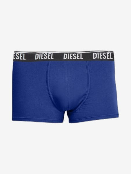 DIESEL Boxer Uomo Blu Cotone