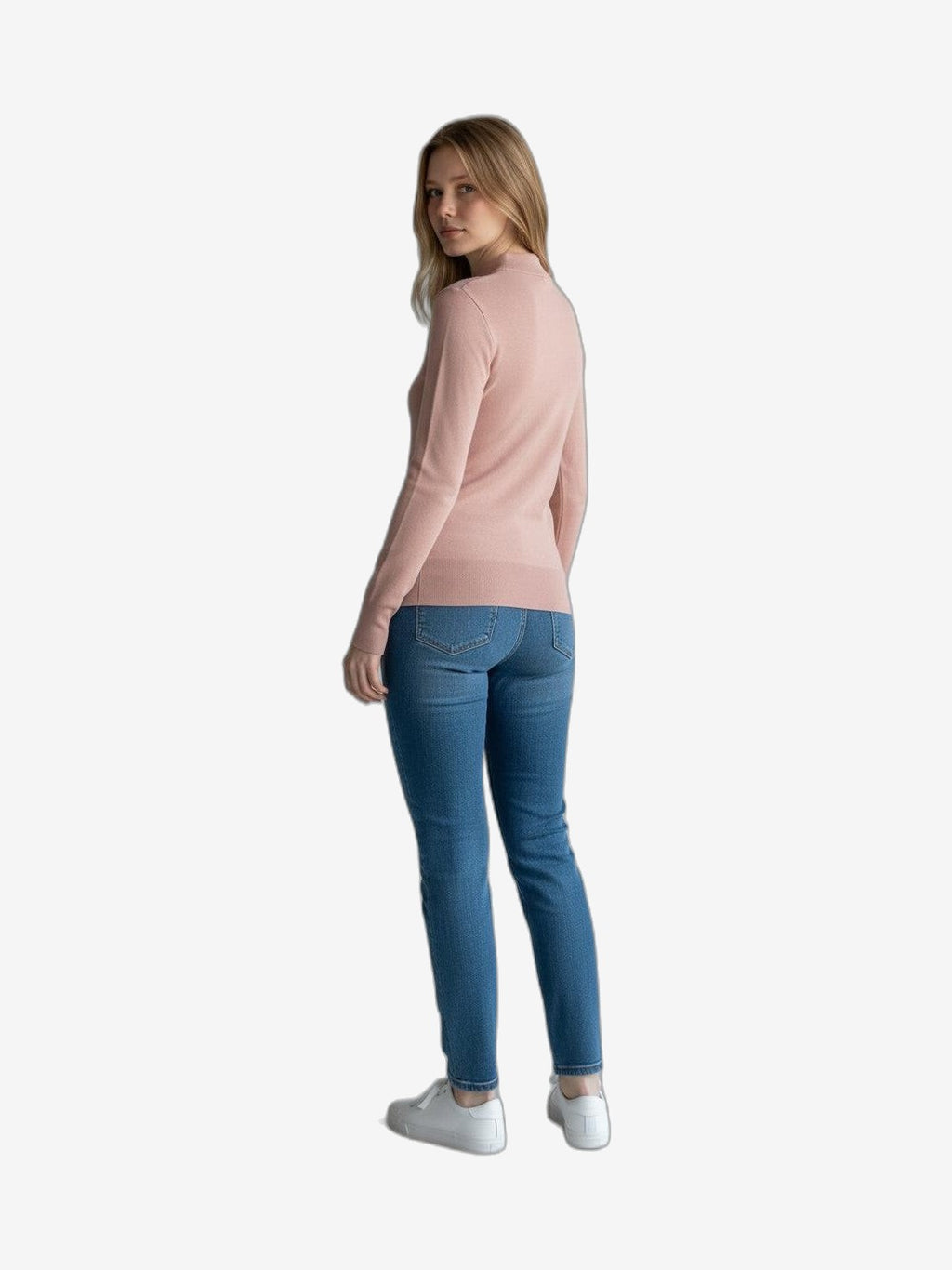 MARIUCCIA MILANO Girocollo Con Pistagna Donna Blu Cotone Girocollo