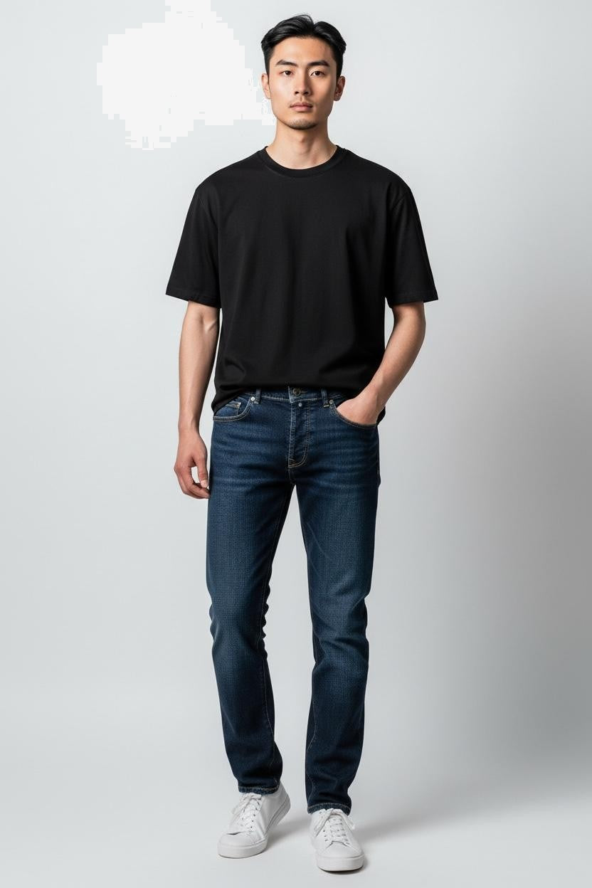 U.S. POLO Jeans Homme Bleu