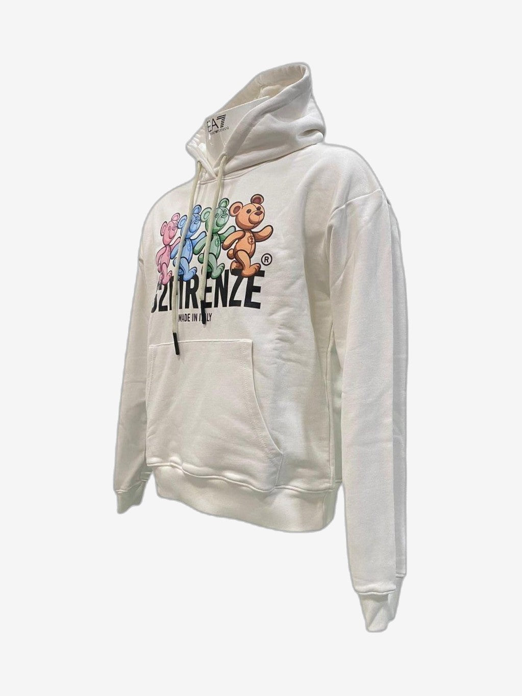 G2FIRENZE Sudadera Hombre Blanco Algodón
