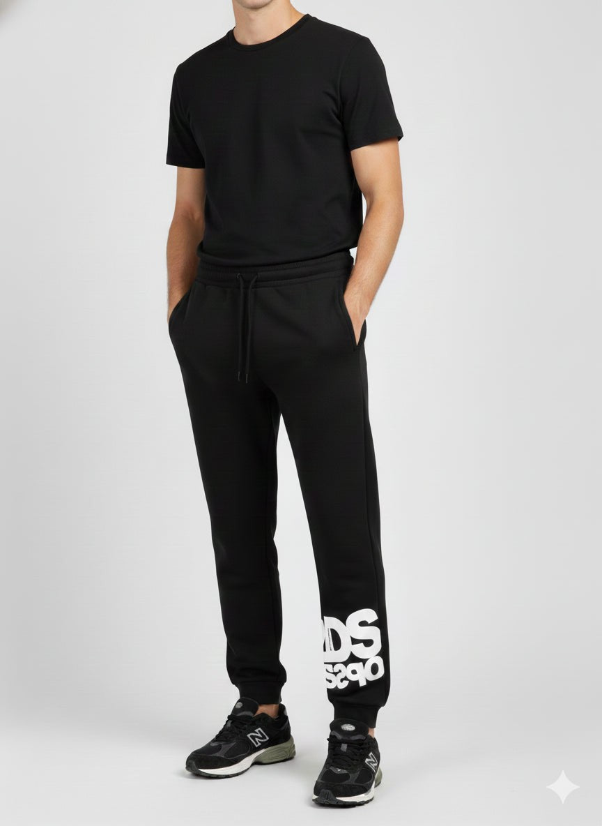 DS2 Unisex-Hose Schwarz Baumwolle