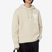 AMI PARIS Maglione Unisex Beige Felpa