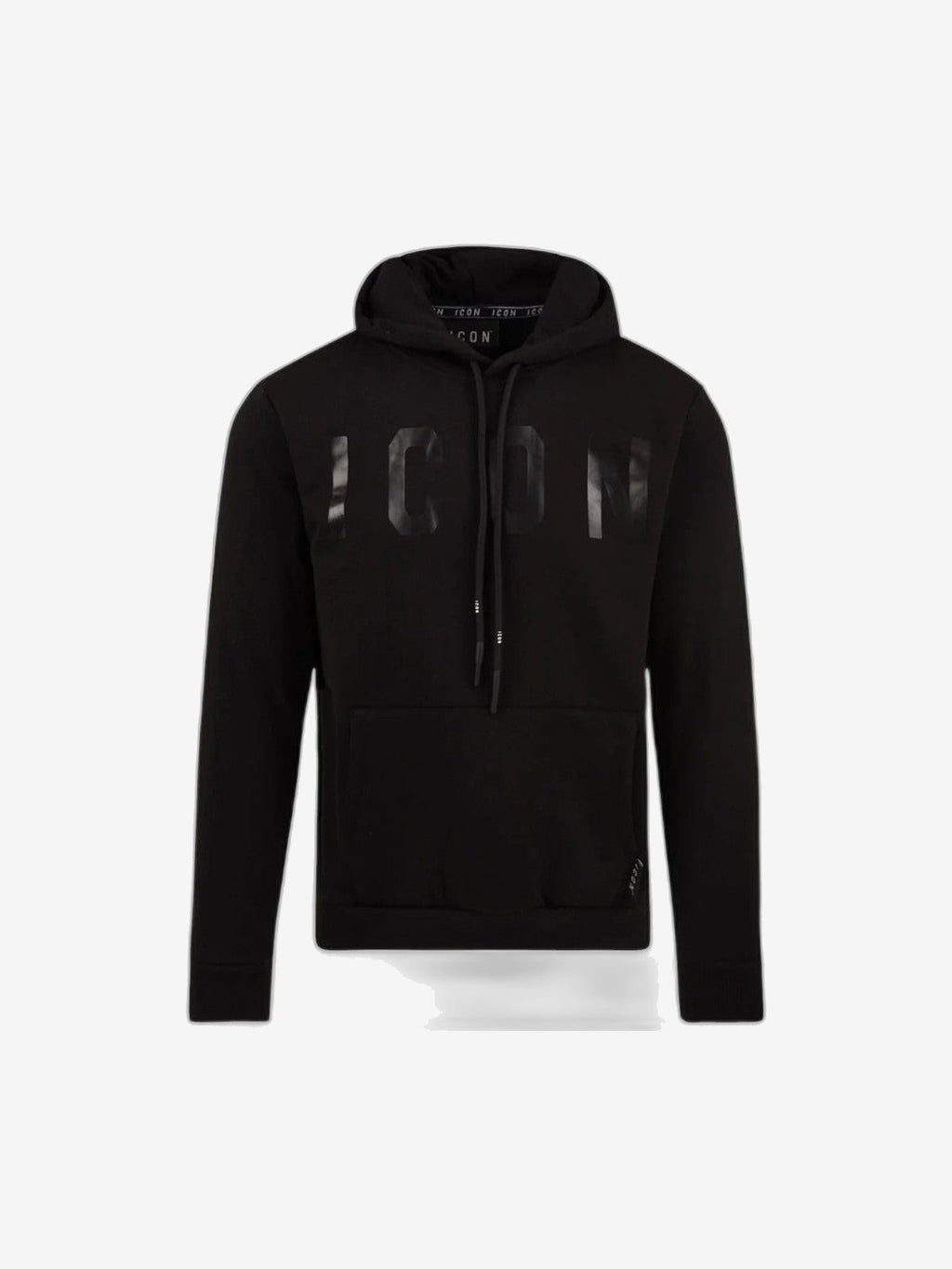 ICON Felpa Unisex Nero Cotone