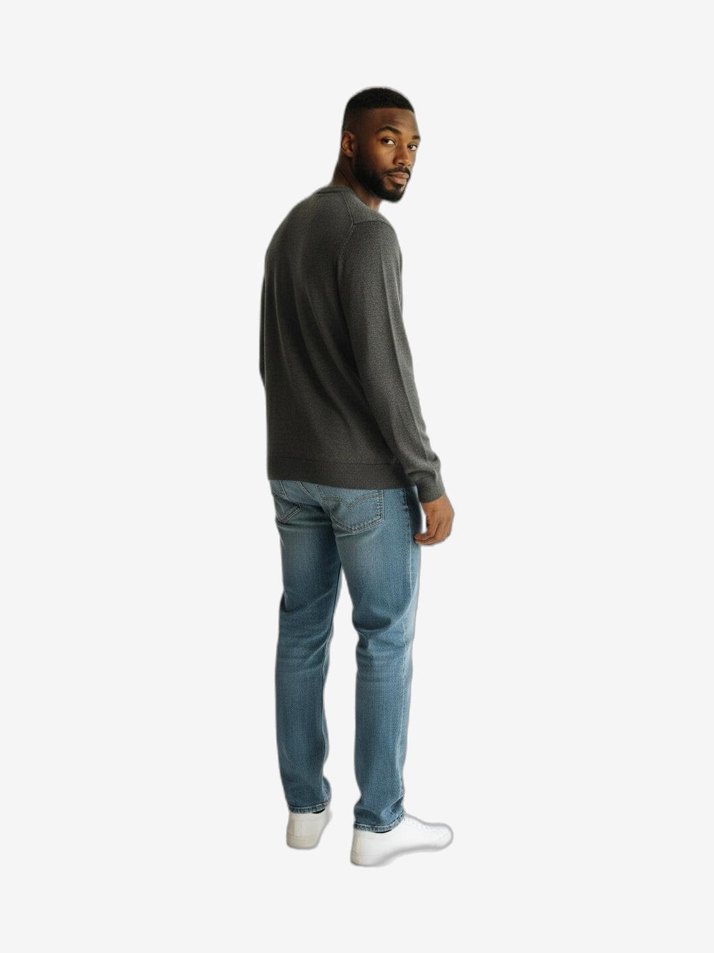 ICEBERG Col Roulé Homme Gris Laine Col Roulé