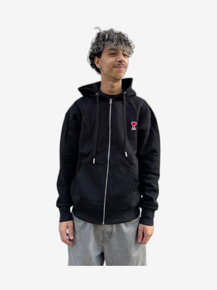 AMI PARIS Felpa Uomo Grigio Felpa