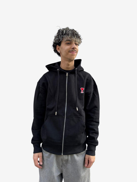AMI PARIS Felpa Uomo Grigio Felpa