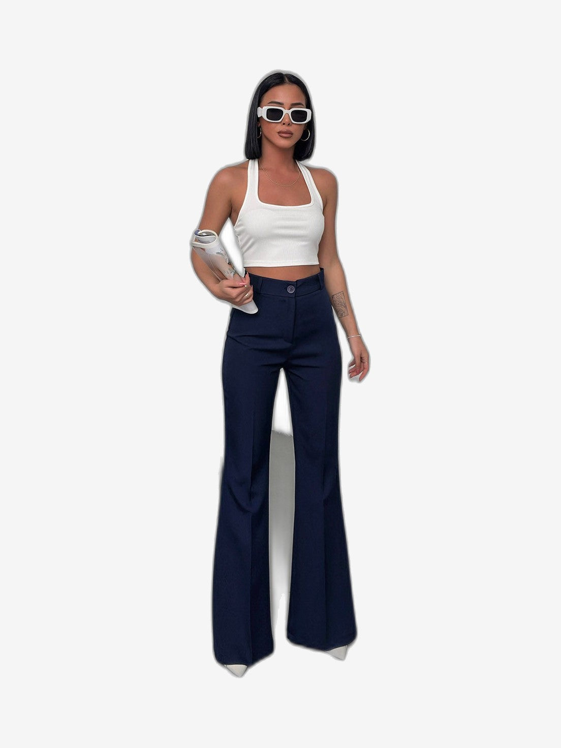 LONCA Damenhose Blau