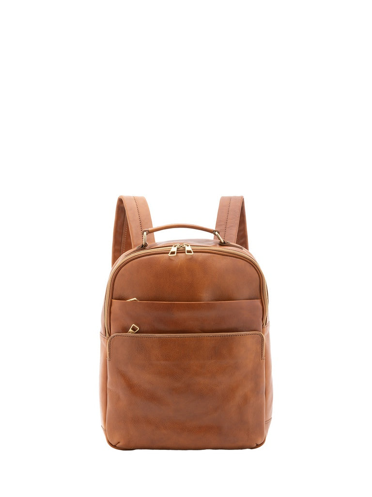 Unisex Genuine Leather Backpack - Made in Italy - False Model - 100% Cotton