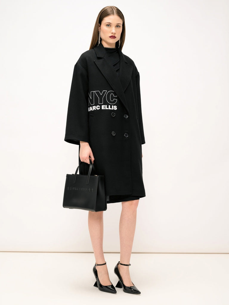Women's Made in Italy Coat - Néve Model - Polyester, Viscose
