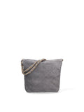 Women's Handmade in Italy Handbag - Edera Plus Model - Suede Leather