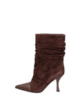 Women's Genuine Leather Ankle Boot - Silvana Chic Style - Casual