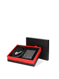 Men's Genuine Leather Wallet & Belt Set - Lysander Model
