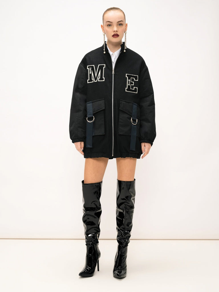 Embera Elite Women's Coat - Made in Italy - Wool & Polyester