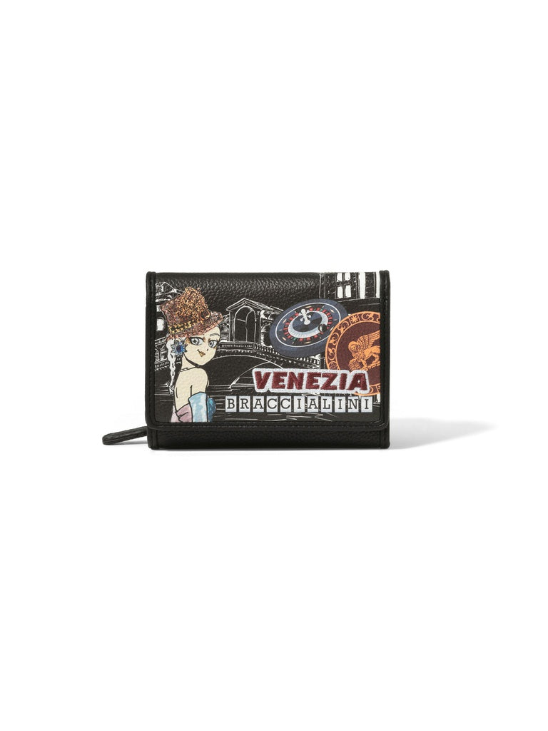 Women's Wallet - Eufrosia Model - Polyester + Polyurethane Blend