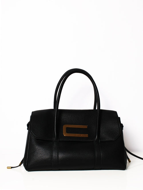 Women's Handbag - Elora Lux Model - 100% Leather