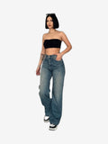 LONCA Jeans Damen Blau
