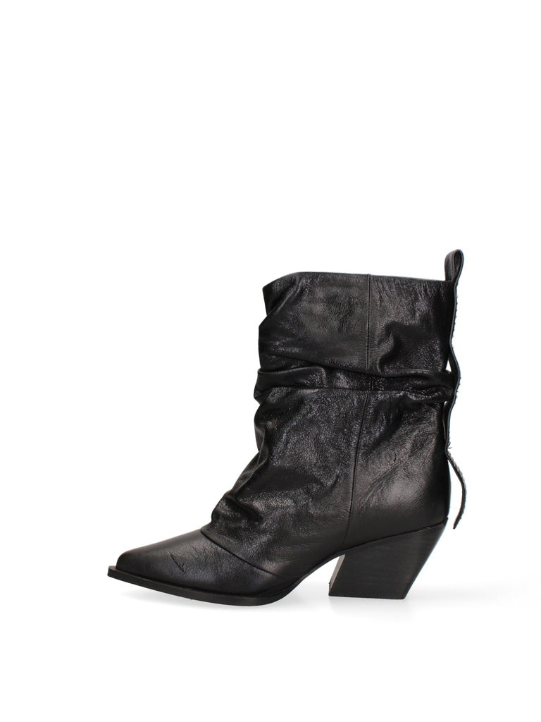 Women's Genuine Leather Ankle Boot - Veridia Nova Style - Casual