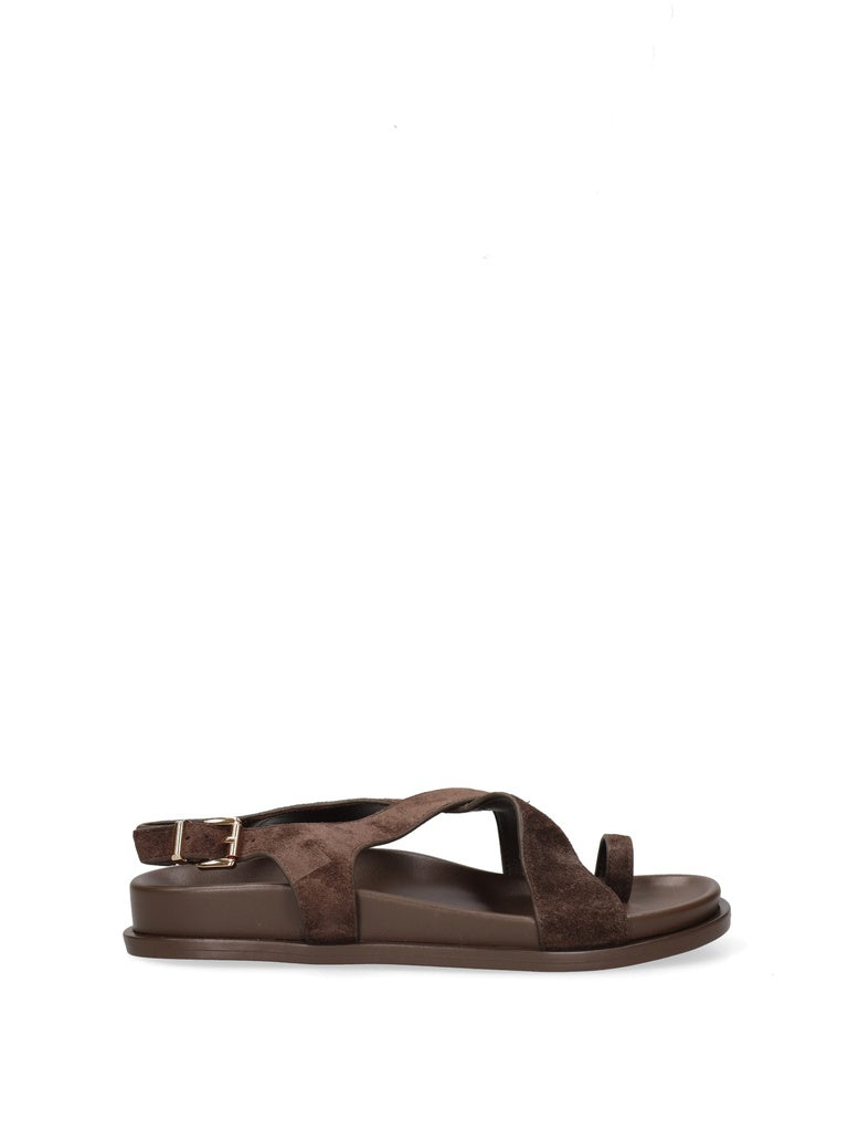 Women's Leather Sandals - Celeste Chic Style - Casual