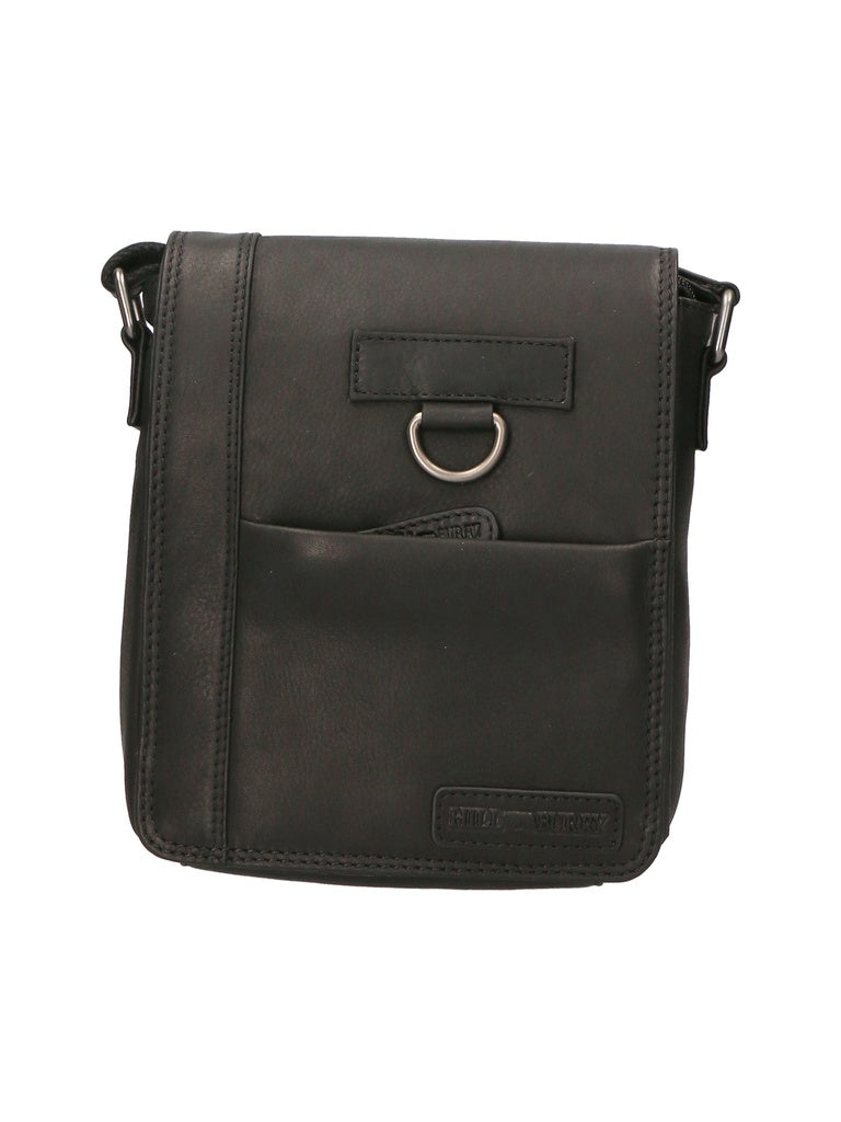 Men's Genuine Leather Shoulder Bag - False Model - Casual