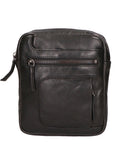 Genuine Leather Crossbody Bag - False Model - 100% Cowhide Leather
