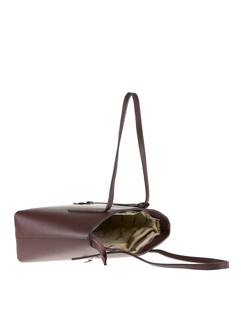 Women's Italian Made Shoulder Bag - Elowen Lux Model - 100% Leather