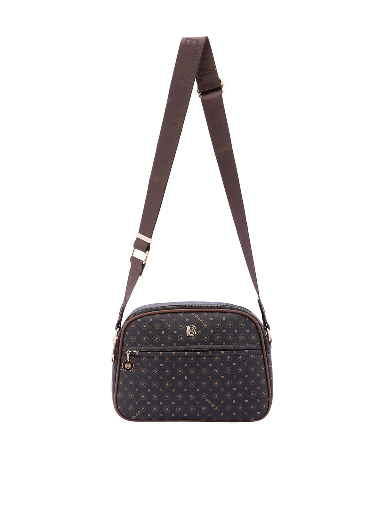 Women's Shoulder Bag - False Design - Faux Leather