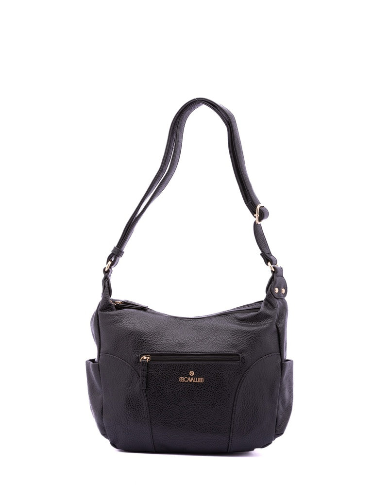 Women's Shoulder Bag - False Design - Faux Leather
