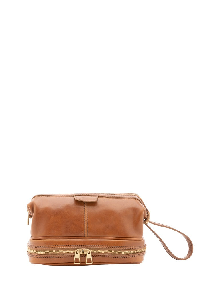 Genuine Leather Unisex Pouch - False Model - Made in Italy