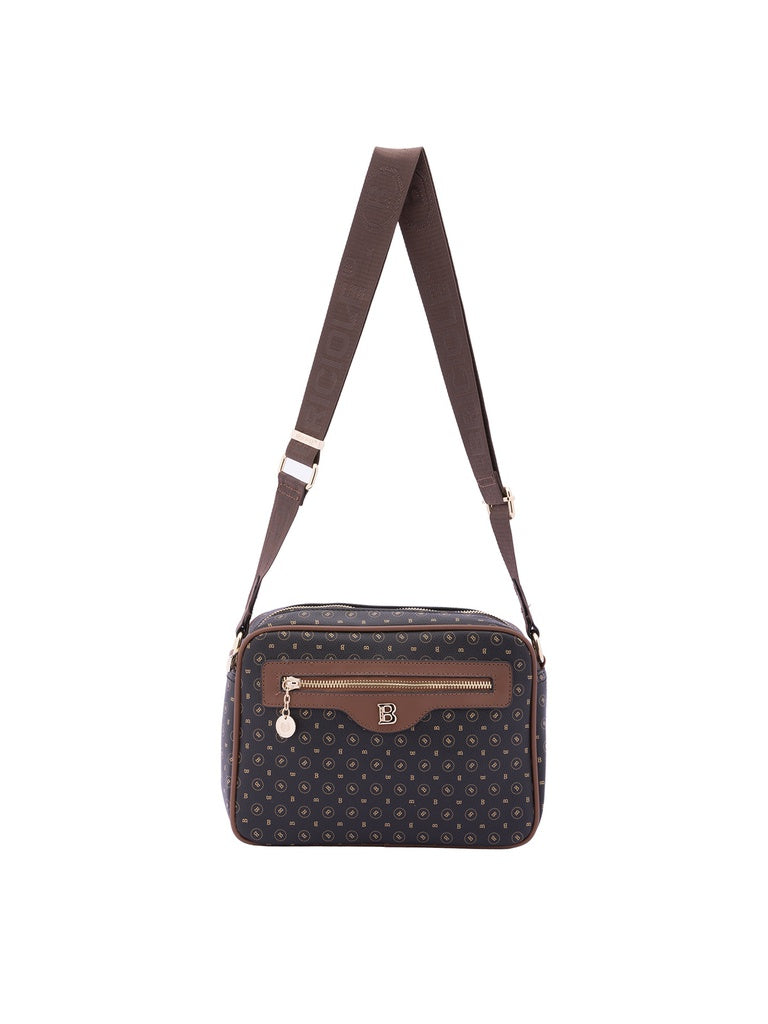 Women's Shoulder Bag - False Design - Faux Leather
