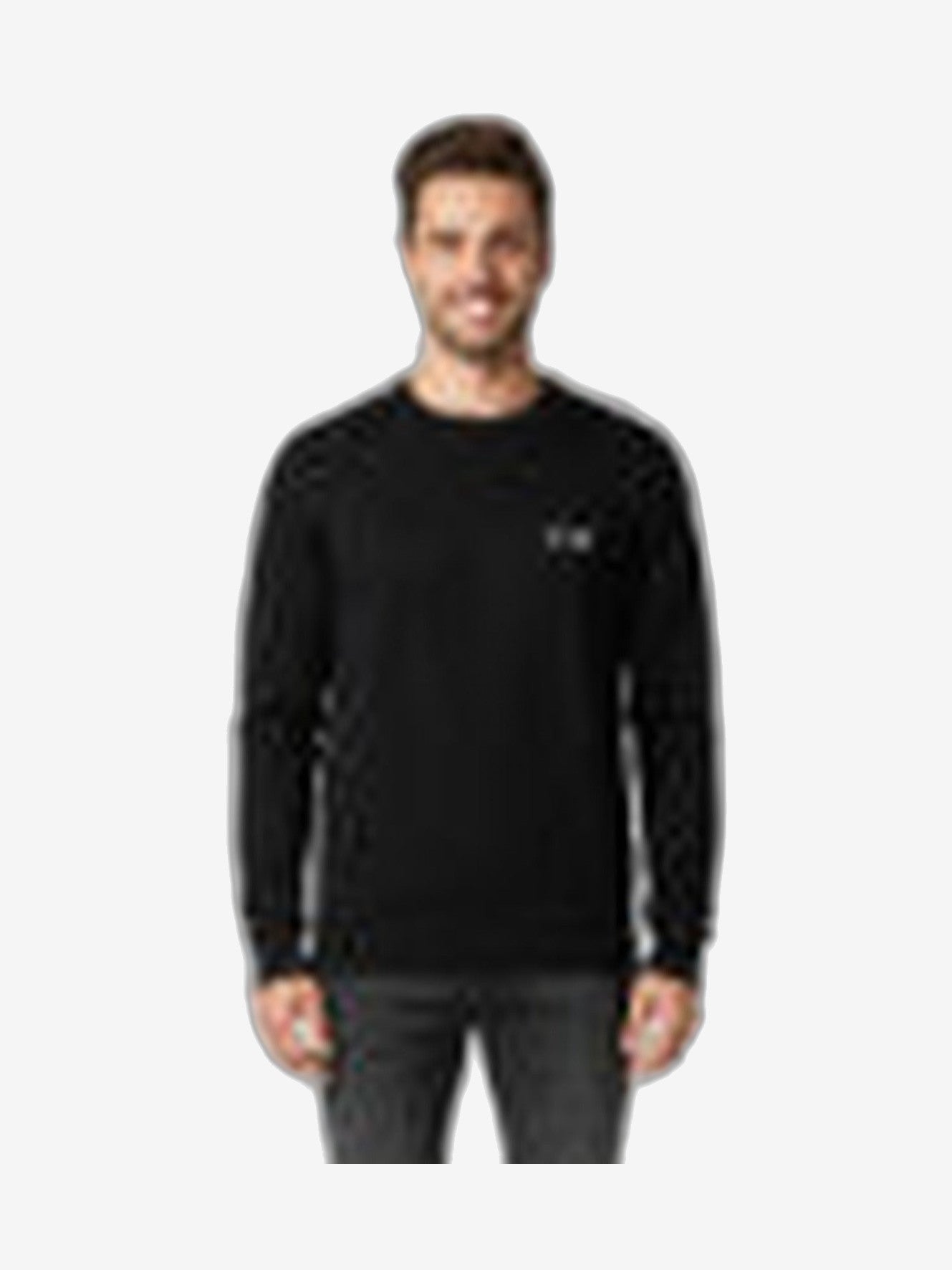 ICON Maglione Unisex Nero Viscosa Girocollo