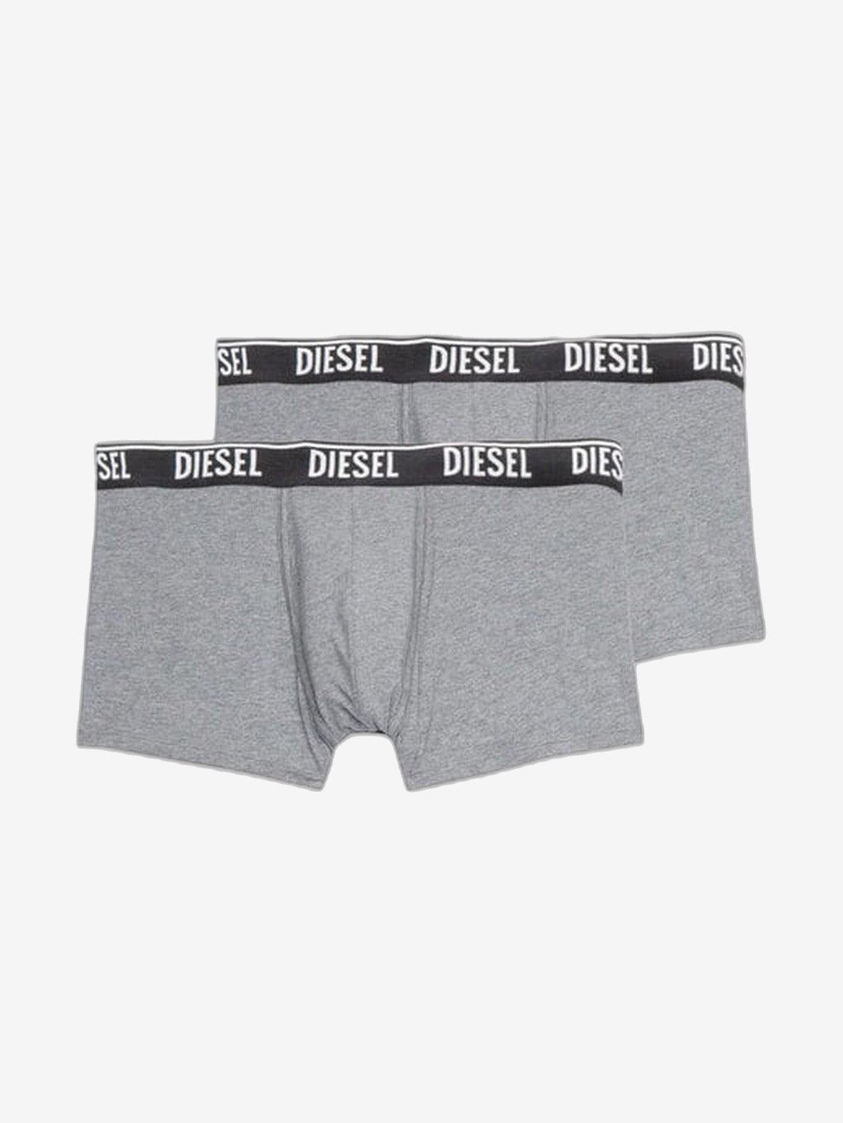 DIESEL Boxer Uomo Grigio Cotone