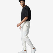 ICEBERG Pantaloni Uomo Bianco Cotone