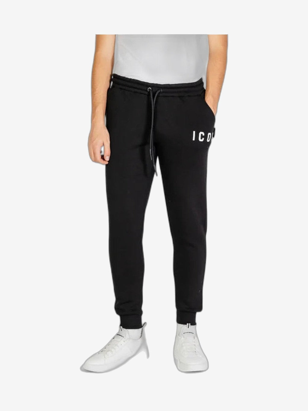 ICON Herren-Hose Weiß Baumwolle