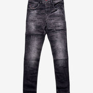 DIESEL Jeans Uomo Nero Cotone