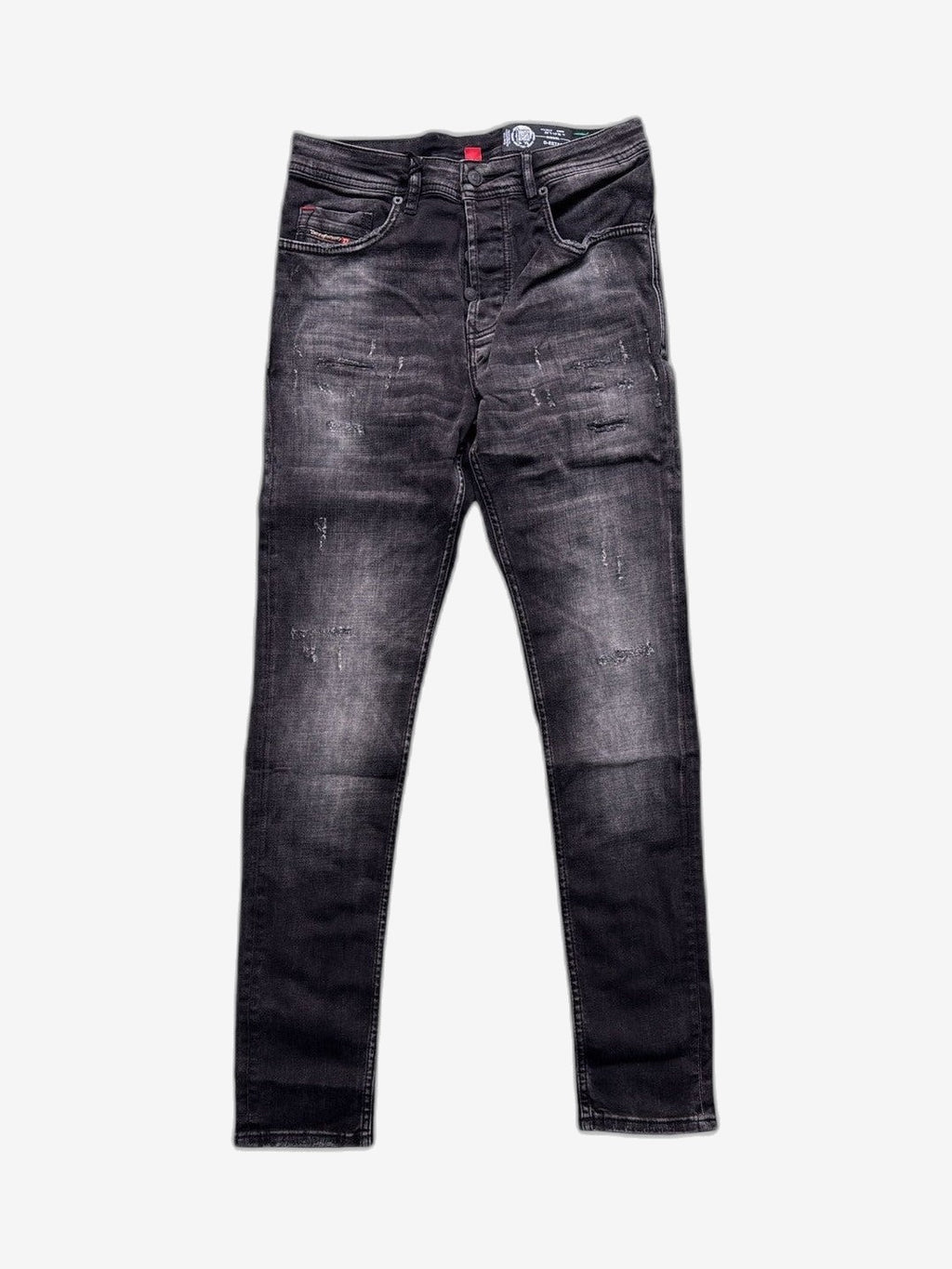 DIESEL Jeans Hombre Negro Algodón